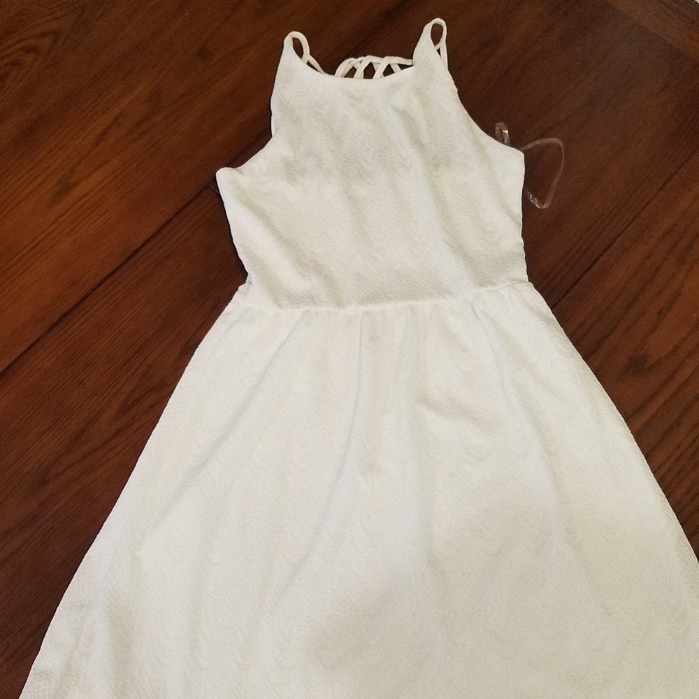 white dress
